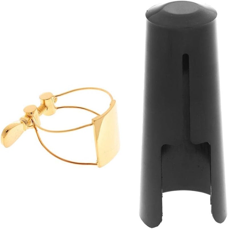 klarako Tenor Saxophone Ligature with Wooden Cap Tenor Sax Replacement Part - Image 5