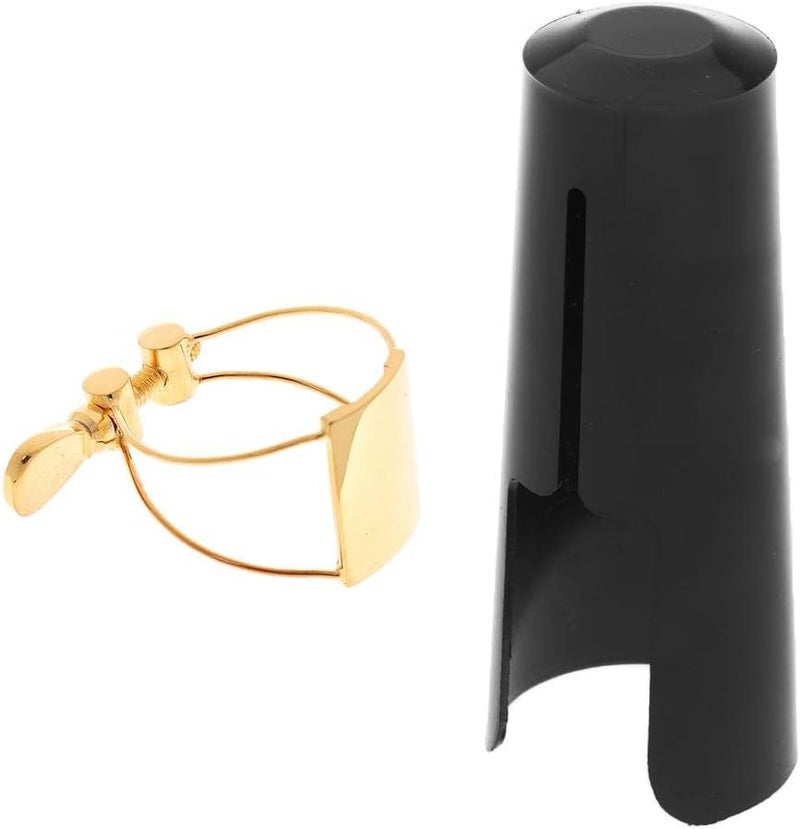 klarako Tenor Saxophone Ligature with Wooden Cap Tenor Sax Replacement Part - Image 2