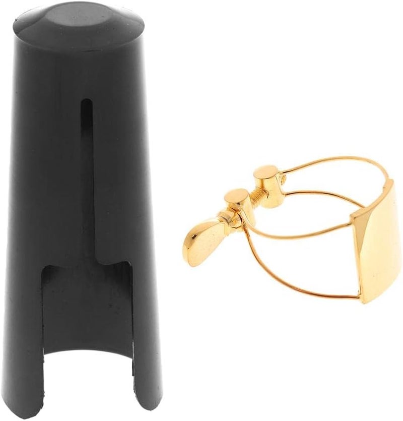 klarako Tenor Saxophone Ligature with Wooden Cap Tenor Sax Replacement Part - Image 3