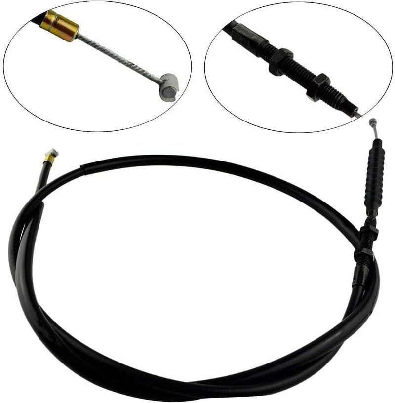 OuYi Motorcycle Universal Long Black Clutch Cable Wire Compatible with Yamaha XVS650 V-Star Custom 1998-2014/Drag Star XVS650/400 1997-2002 1996-2012 - Image 4