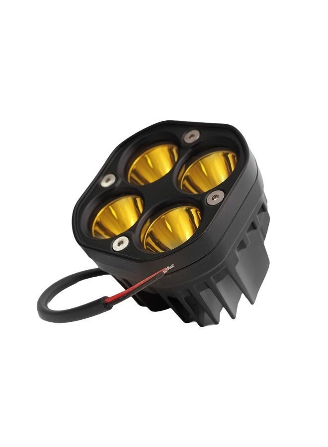 أضواء العمل LED الصفراء المقاومة للماء TBS S40 للقيادة على الطرق الوعرة 1 قطعة 3 بوصة 40 واط لجيب 4X4 على الطرق الوعرة - Image 4