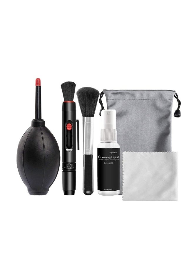 Generic Multi-Purpose Camera and Electronics Cleaning Kit with Precision Air Blower, Microfiber Cloth, and Lens Cleaning Pen - Suitable for Cameras, Smartphones, and Laptops  - Image 1
