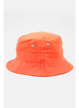 BANANA BOAT Kids Unisex Embroidered Bucket Hat, Orange  - Image 2
