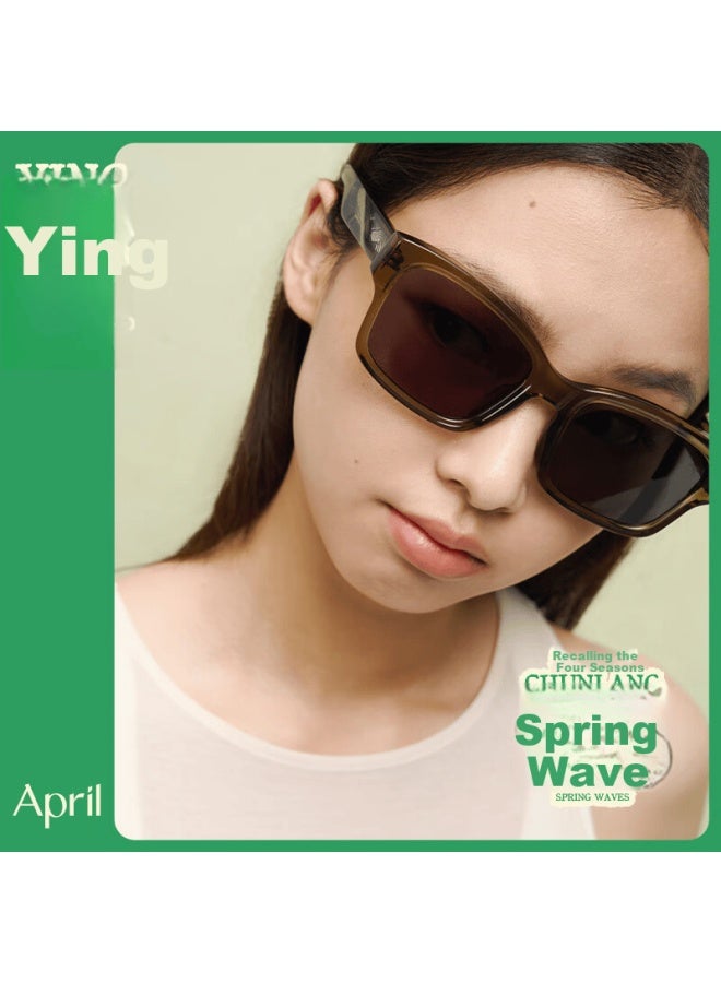 Aprilss Spring Lang Series Handmade Vintage Large Square Trendy Acetate Eyegl For Men And Women, Uv Protection Sungl - Sheng - Image 1