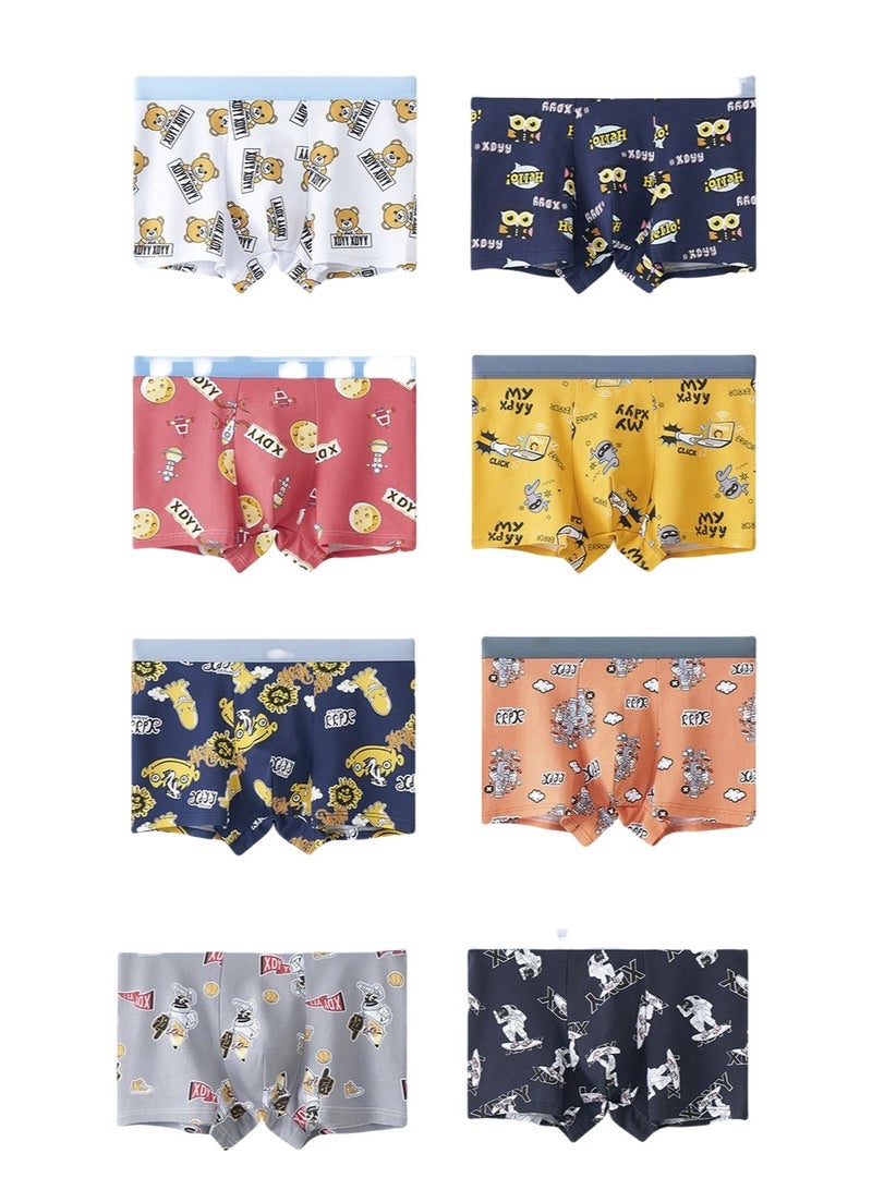 KUYING New Comfortable Skin friendly Breathable Underwear Set of 8  - Image 1