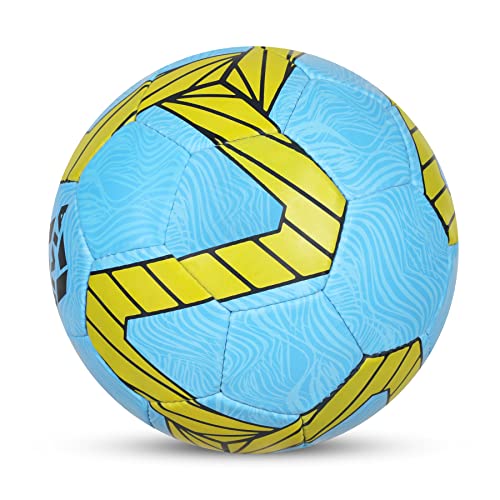 Nivia Kross World Football, Training Ball, 32 Panels, Durable Rubber Cover Hand-Stitched, Latex Bladder, As Per AIFF Standards, to Play On Both Natural and Artificial Grass - Image 5