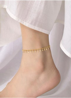 18k Gold Plated Stainless Steel Anklet