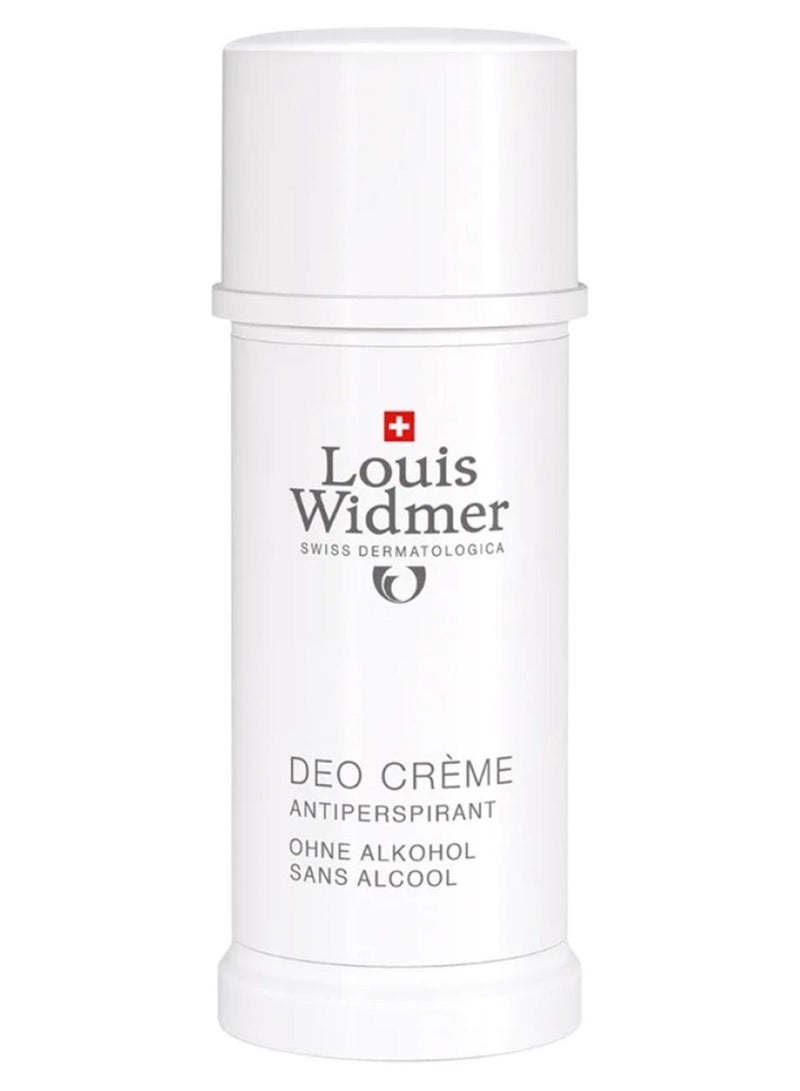 LOUIS WIDMER Antiperspirant Non-Scented Deo Creme 40 mL