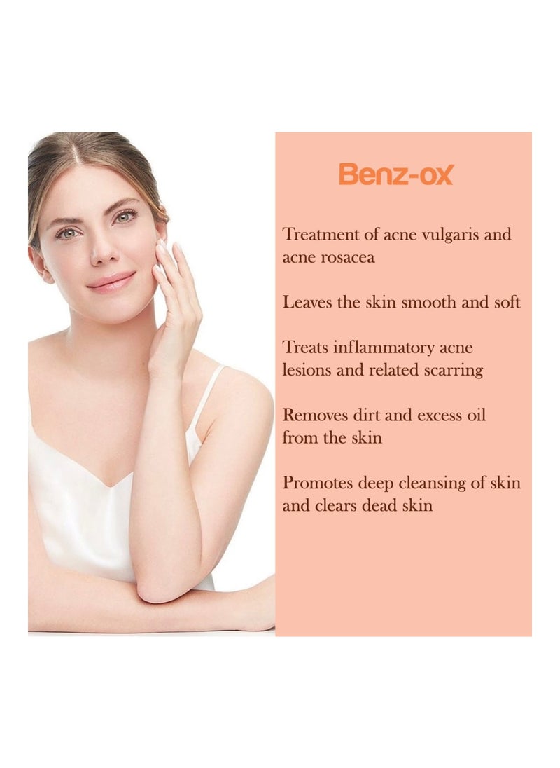 BENZ - Benzoyl Peroxide Soap For Acne Treatment & Oily Skin 100 g - Image 1