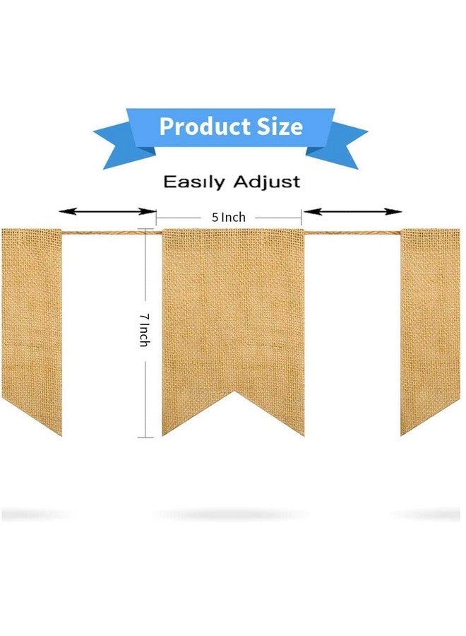 ليفي لافتة خيش لتزيين الحفلات من Lify (بني، 48) - Image 2