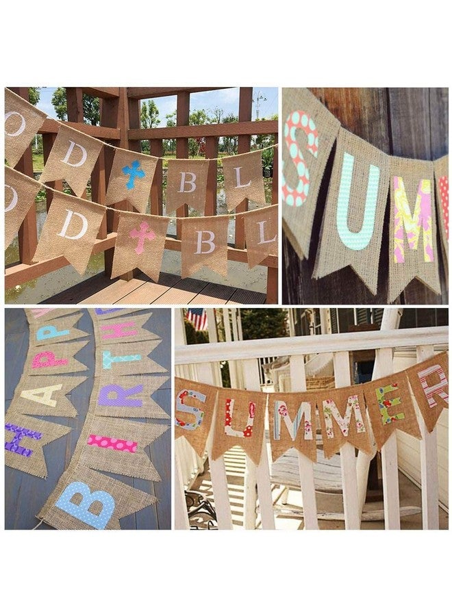 ليفي لافتة خيش لتزيين الحفلات من Lify (بني، 48) - Image 5