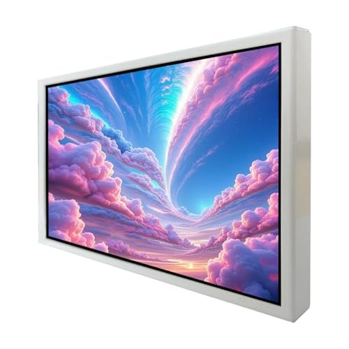 VSDISPLAY 7 Inch IPS 1280x800 White LCD Monitor Small Screen as Secondary Display for Laptop Computer PC Case - Image 1