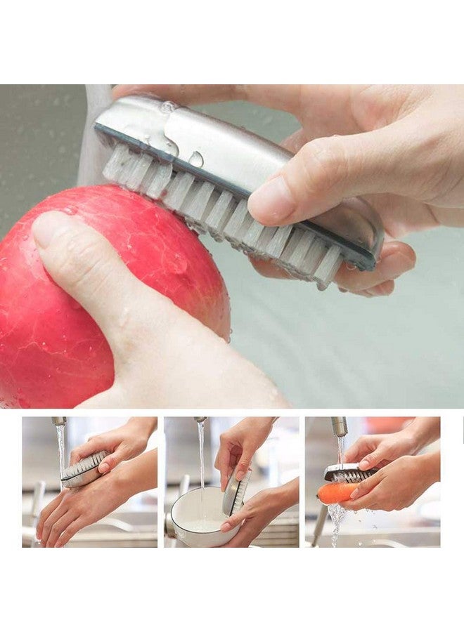 HONOMA Hand And Nail Brush Cleaner,Stainless Steel Soap, Fingernail Toe Cleaning Scrubbing Brushes & Help Eliminating Smells Absorb Odor (1 Pcs) - Image 4