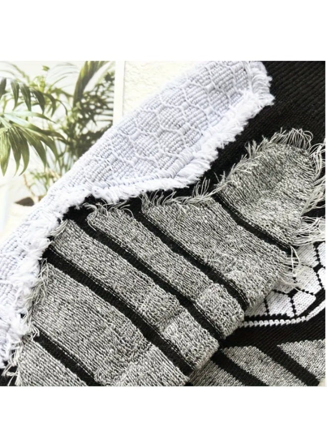 زوج واحد من جوارب الرجال الشتوية الحرارية بطول الركبة – سميكة ودافئة وقابلة للتهوية للتزلج والمشي والأنشطة الخارجية (EU 39-45 / US 6.5-11.5 / UK 6-11) - Image 4