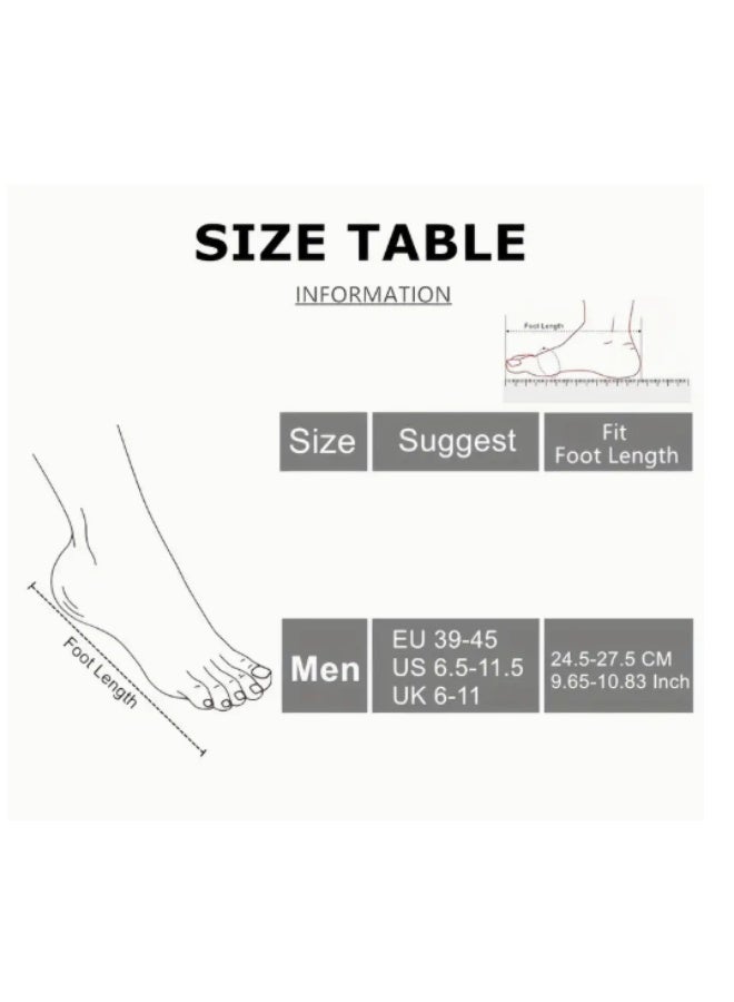 زوج واحد من جوارب الرجال الشتوية الحرارية بطول الركبة – سميكة ودافئة وقابلة للتهوية للتزلج والمشي والأنشطة الخارجية (EU 39-45 / US 6.5-11.5 / UK 6-11) - Image 5