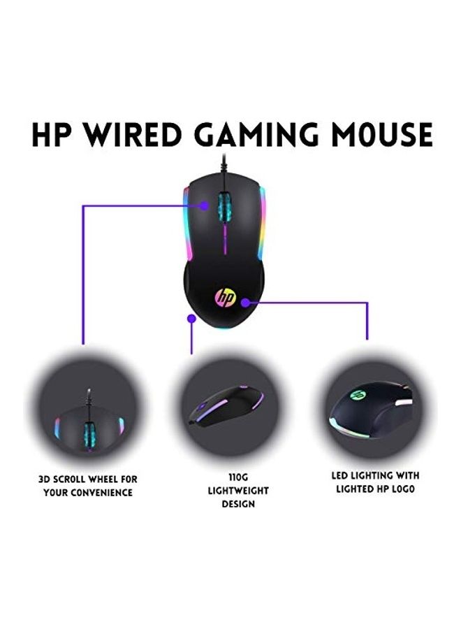 HP ماوس ألعاب سلكي عالي الأداء RGB - Image 3