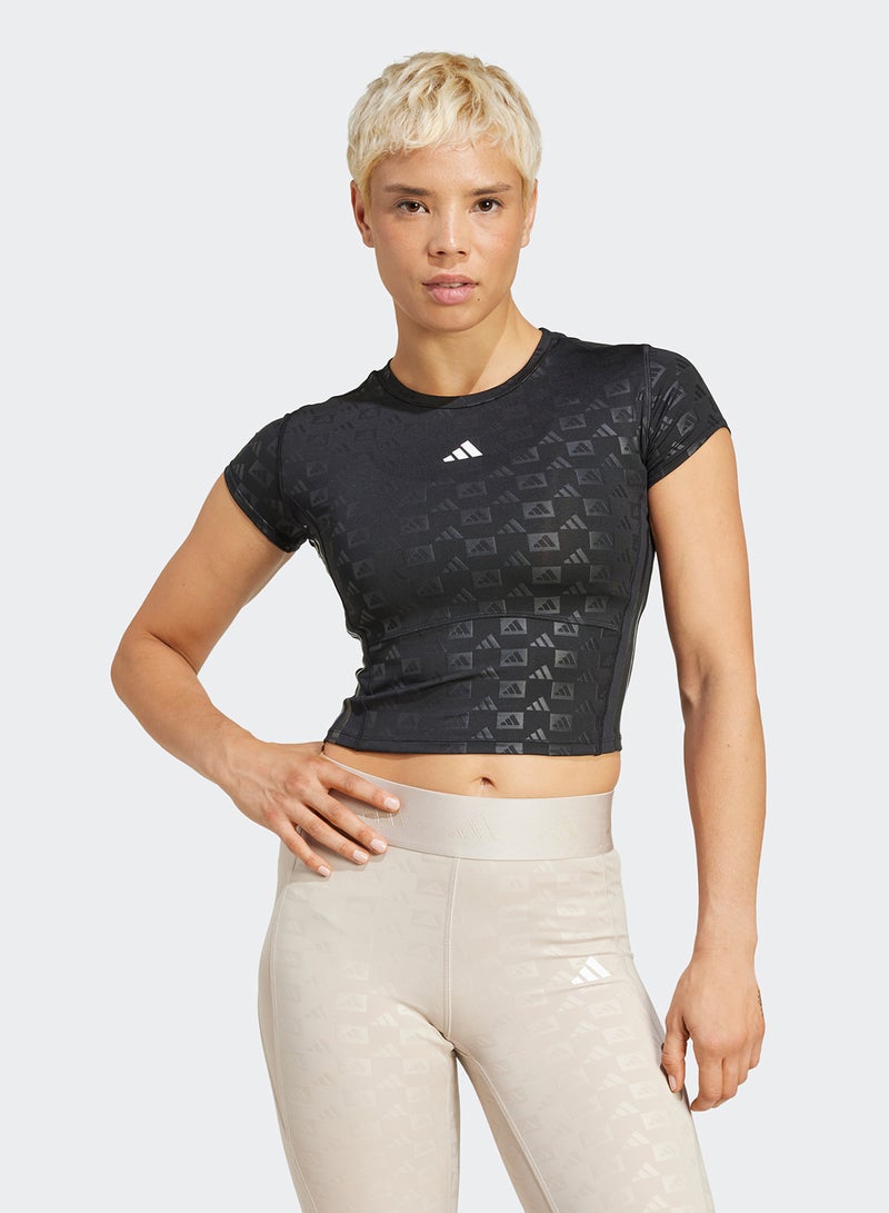 adidas تيشيرت هايبر جلام بنقش بارز  - Image 1
