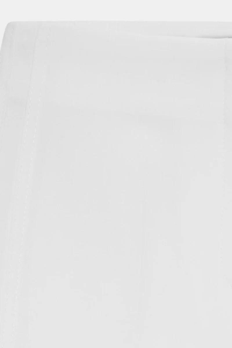 Dilvin White DILVIN Women's High-Waist Flare Pants for Women | Best Price UAE