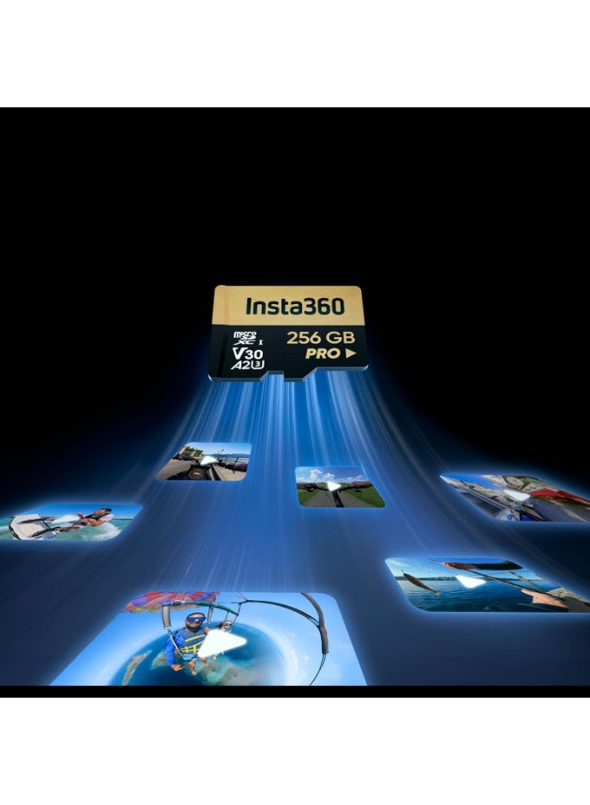 Insta360 256GB UHS-III V30 A2 MicroSD Memory Card - Image 3
