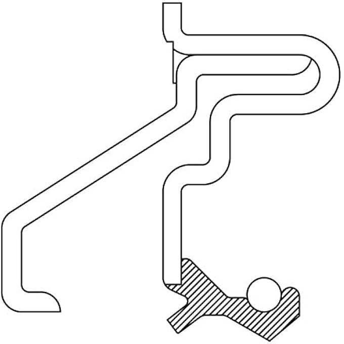 ريحني ختم عمود مخرج ناقل الحركة التلقائي الوطني 710540 - Image 2