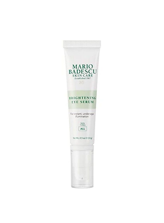 MARIO BADESCU Brightening & Revitalizing Under Eye Serum Anti Aging & Hydrating Reduces The Appearance Of Fine Lines & Dark Circles With Caffeine And Squalane 0.5 Oz  - Image 1