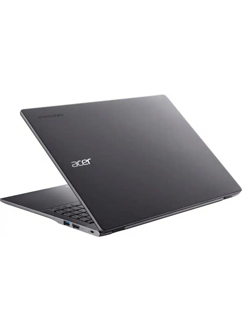 أيسر Chromebook Plus 516 Laptop – 16" WUXGA Display - Intel i3-1315U – 8GB LPDDR5 – 128GB Storage– Wi-Fi 6E - Google AI - Steel Gray English Steel Gray - Image 3