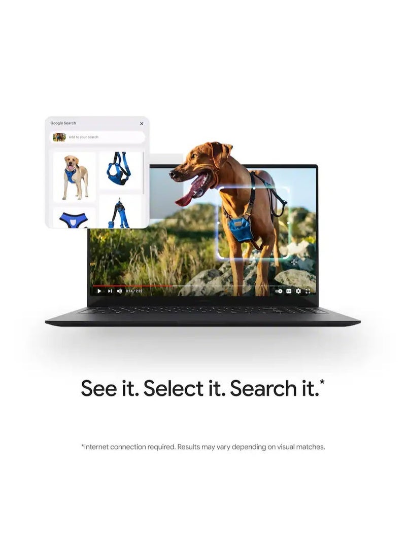 أيسر Chromebook Plus 516 Laptop – 16" WUXGA Display - Intel i3-1315U – 8GB LPDDR5 – 128GB Storage– Wi-Fi 6E - Google AI - Steel Gray English Steel Gray - Image 2