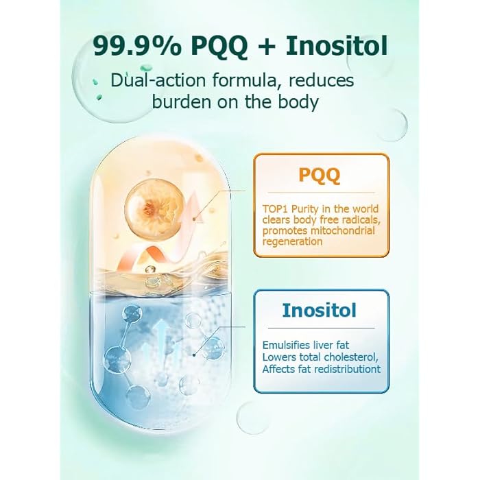 ESTHELIV Liver Cleanse Detox & Repair PQQ + Inositol Formula, Updated V2.0 (Non Milk Thistle Supplement and Artichoke Extract), for Liver Health and Liver Detox, Liver and Vesicle Cleanser - Image 2