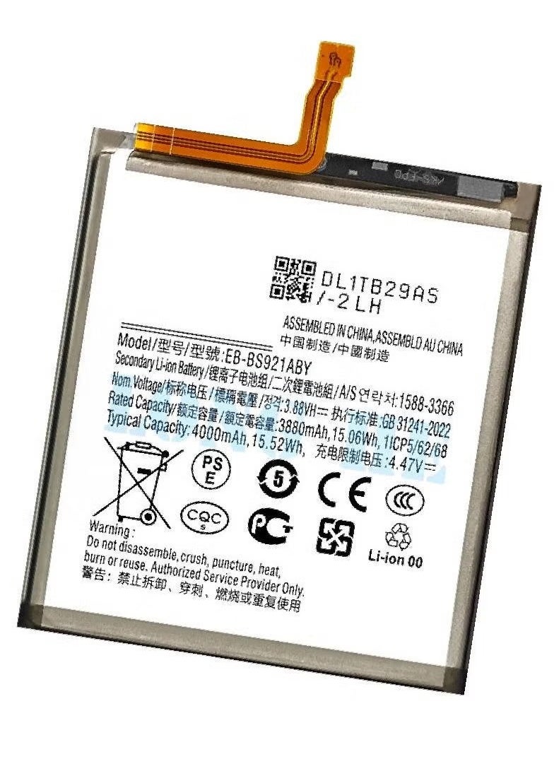 TIGER - Replacement Internal Premium Battery Compatible with Samsung Galaxy S24 5G – High-Capacity Li-ion Rechargeable Battery for Extended Screen Time, Safe & Durable Performance, Easy Home Installation Kit Included, Fix Battery Drain & Overheating Issues - Image 1