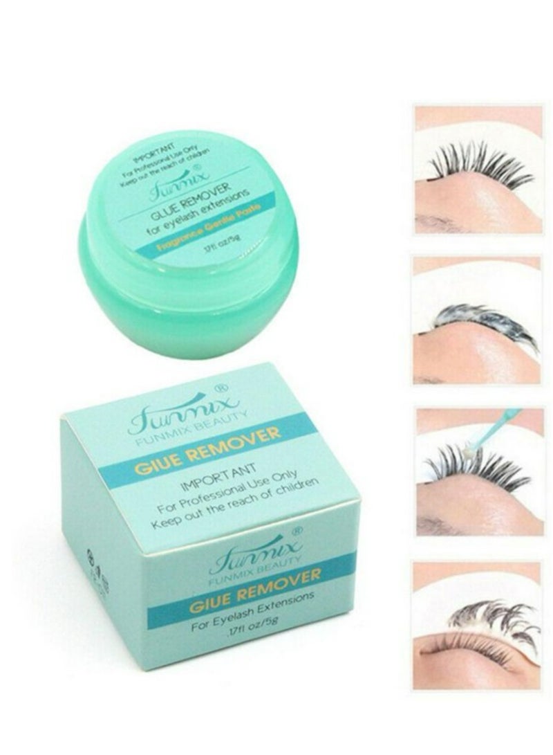فونميكس كريم إزالة لاصق الرموش، مزيل تمديد الرموش، مزيل لاصق إكستنشن الرموش المحمول، كريم إزالة لاصق غرس الرموش، هلام إزالة اللصق. - Image 1