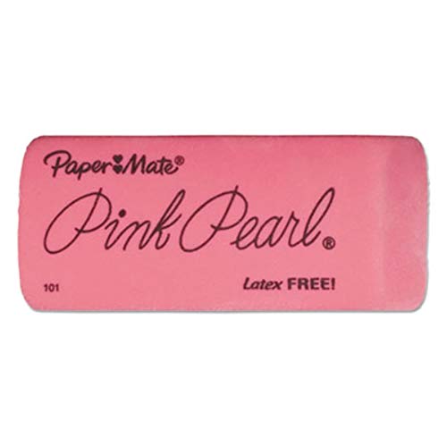 Paper Mate Pink Pearl Eraser, Large, 3/Pack - Image 2