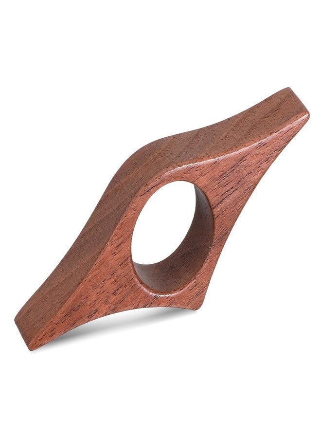 Tyqour Thumb Book Page Holder Walnut Book Opener Holder Smooth Finish Wood Reading Gifts Accessories for Reading Lovers - Image 1