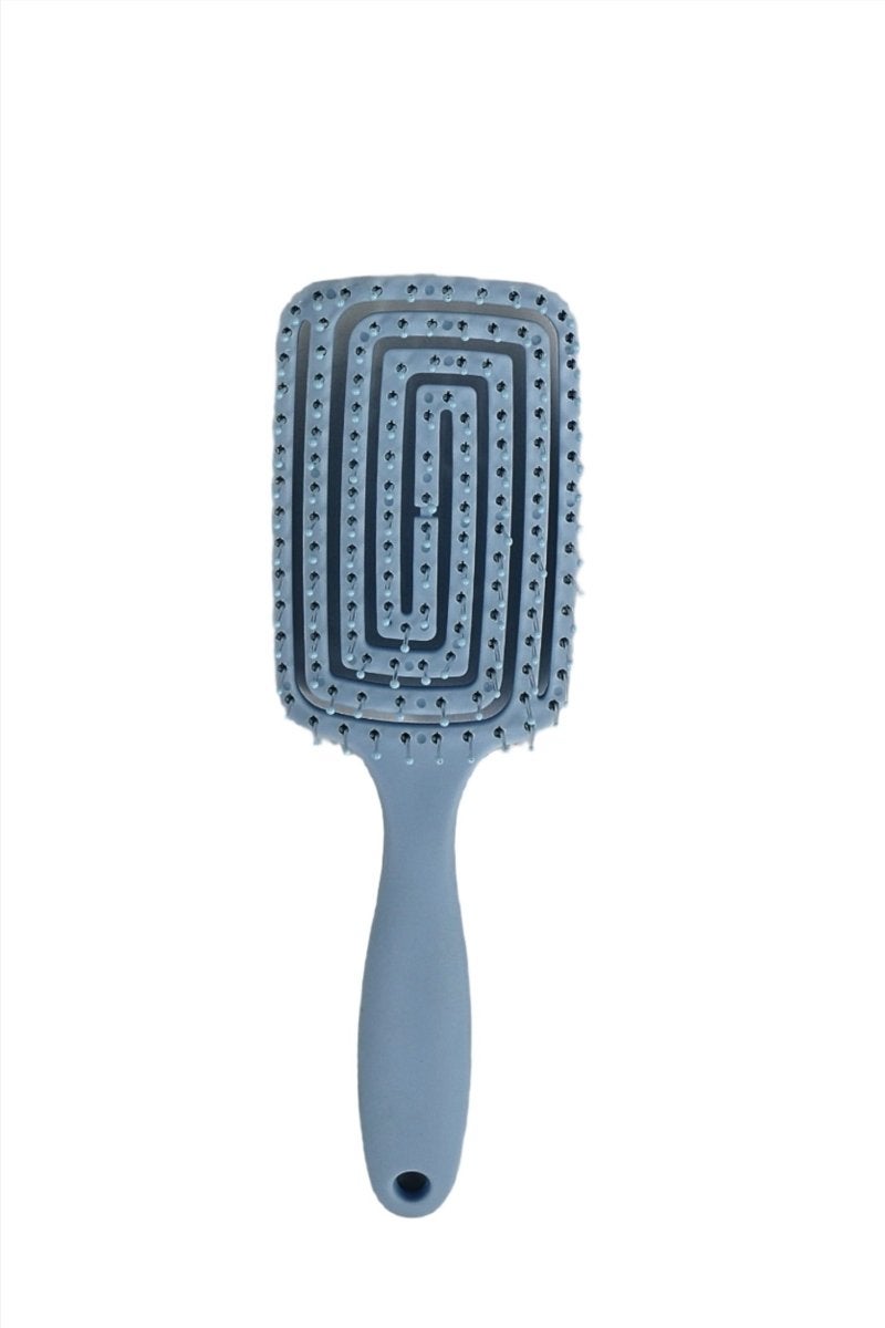 Midi Square Hollow Hair Brush in Assorted Colors - Image 5