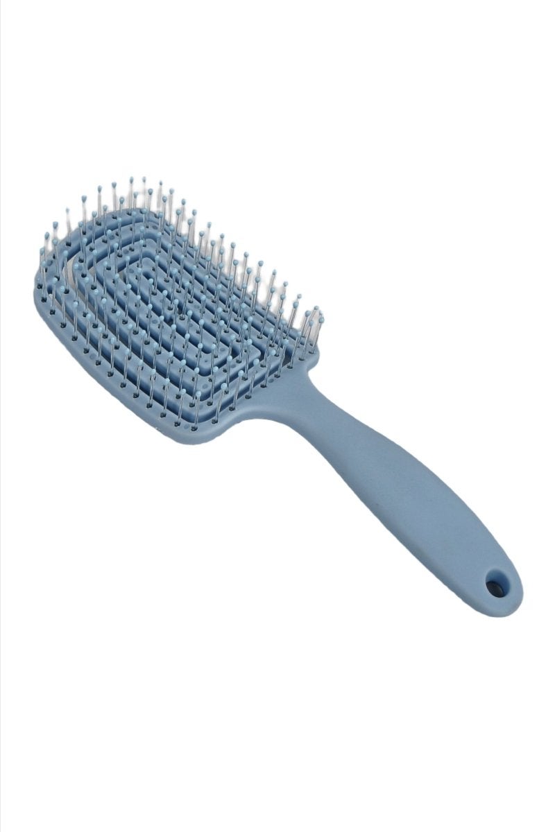 Midi Square Hollow Hair Brush in Assorted Colors - Image 1