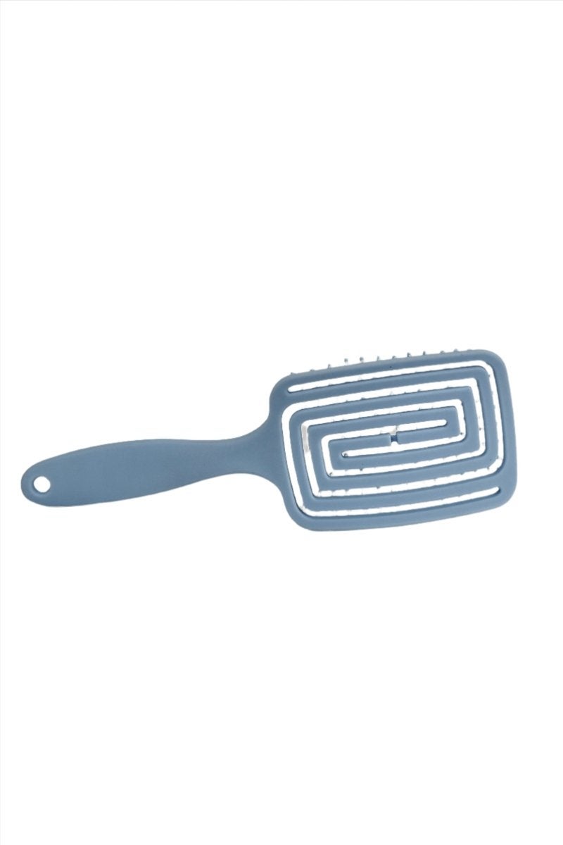 Midi Square Hollow Hair Brush in Assorted Colors - Image 2
