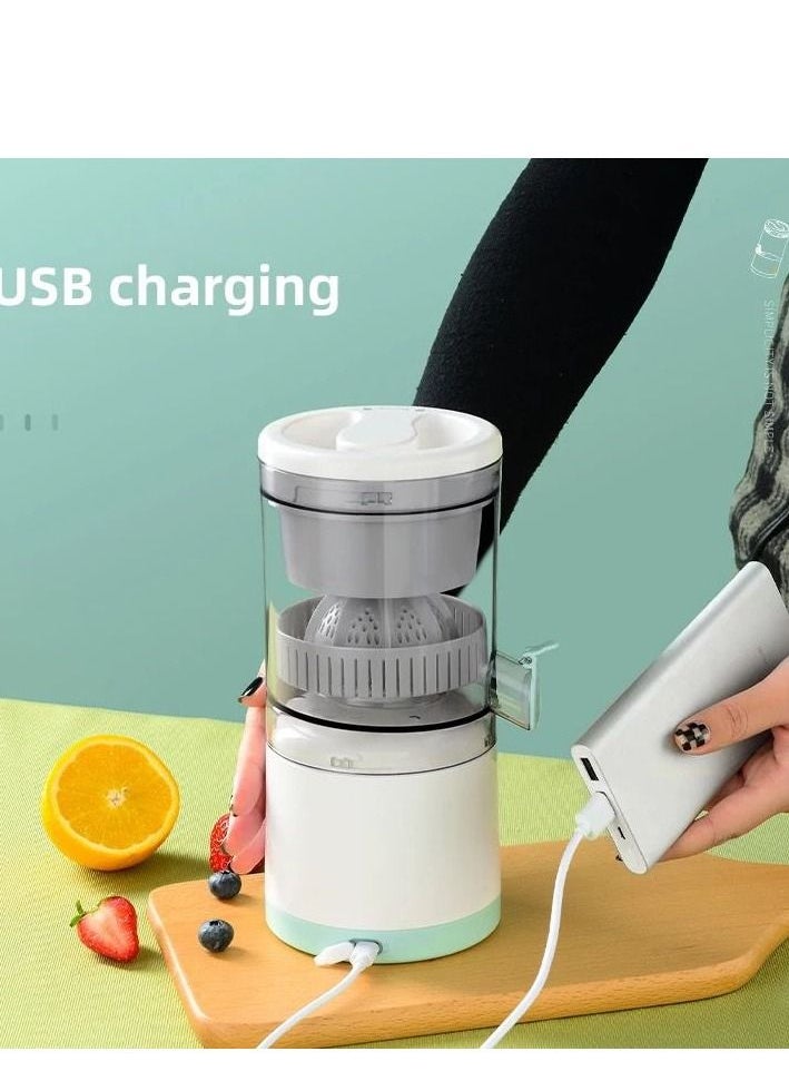 Generic - Hands-Free Portable Electric Citrus Juicer Wireless, Durable and Multifunctional Fruit Squeezer with USB Charging and One Button Operation Easy Press to Squeeze Oranges and Lemons Multipurpose - Compa - Image 1