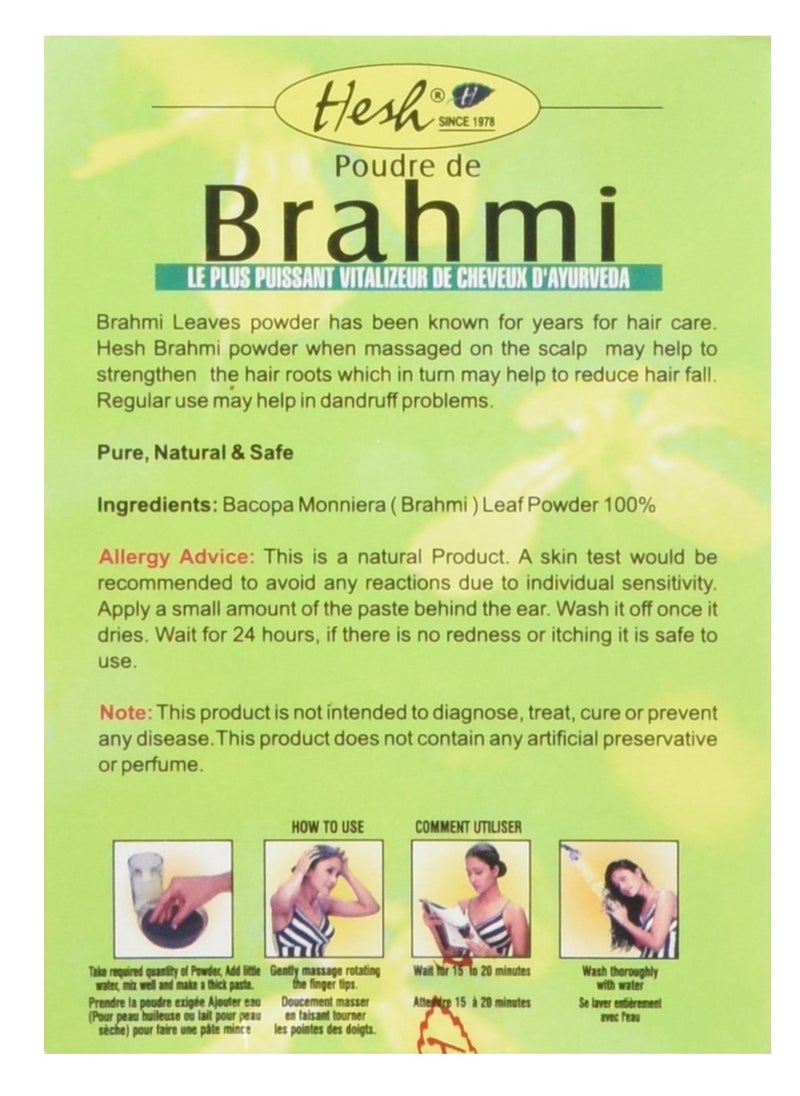Hesh - 2 X 100G HESH BRAHMI POWDER by Kodiake by USA - Image 1