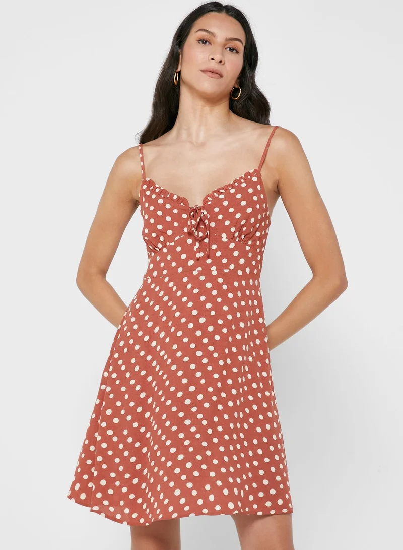 MANGO Printed Dress