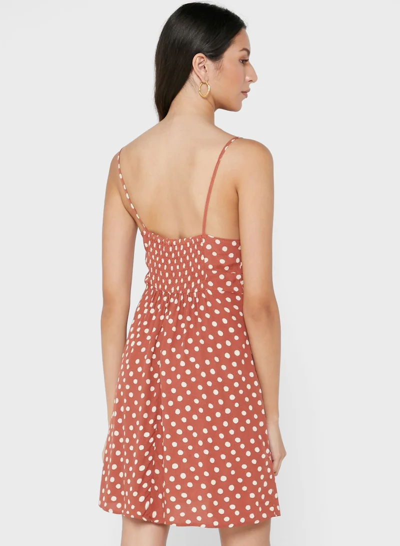 MANGO Printed Dress
