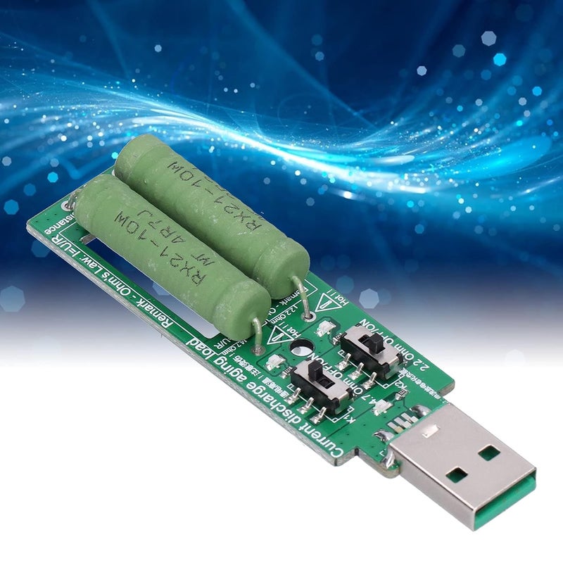 كاشف حمل التيار ثنائي الوضع 1A 2A قابل للتبديل أداة تشخيصية لاختبار بنك الطاقة والشاحن - Image 5