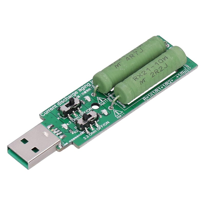 كاشف حمل التيار ثنائي الوضع 1A 2A قابل للتبديل أداة تشخيصية لاختبار بنك الطاقة والشاحن - Image 1