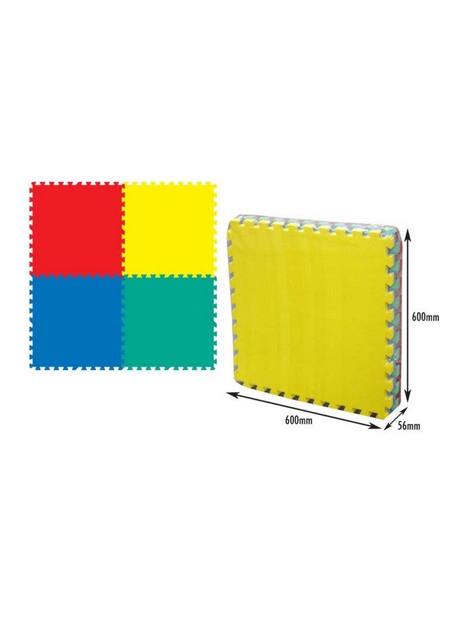 سونتا سجادات أرضيات اللياقة البدنية Sunta ST-2101KS، أخضر/أصفر/أزرق/أحمر (24 بوصة × 24 بوصة × 14 مم) - Image 2