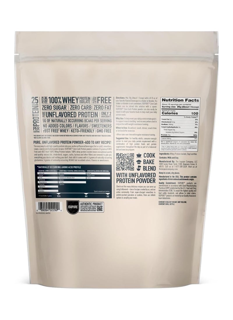 Isolate Protein Powder, Lactose Free, Gluten Free, With Vitamins 1 LB 16 Servings - pzsku/ZAA8F0D166A549FC5D019Z/45/_/1720618582/fbf57097-e94a-42a4-aaa7-7ffbe7936f7c