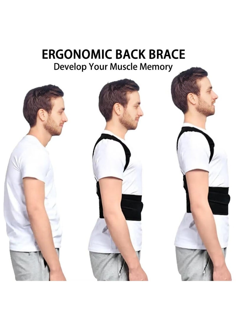 general Back Support Posture Corrector for Women Men - Improve back posture and lumbar support - Adjustable Posture Full Back Support for Upper and Lower Back Pain Relief - Image 4