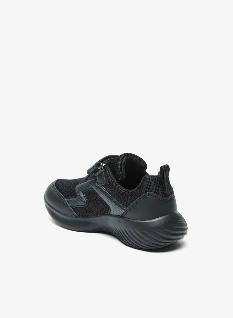 أوكلان سنيكرز بنقوش مع إغلاق بشريط لاصق