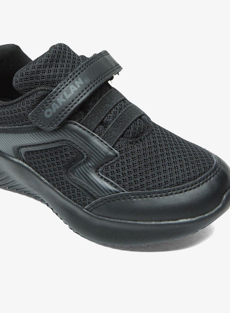 OAKLAN Textured Sneakers with Hook and Loop Closure - Image 5