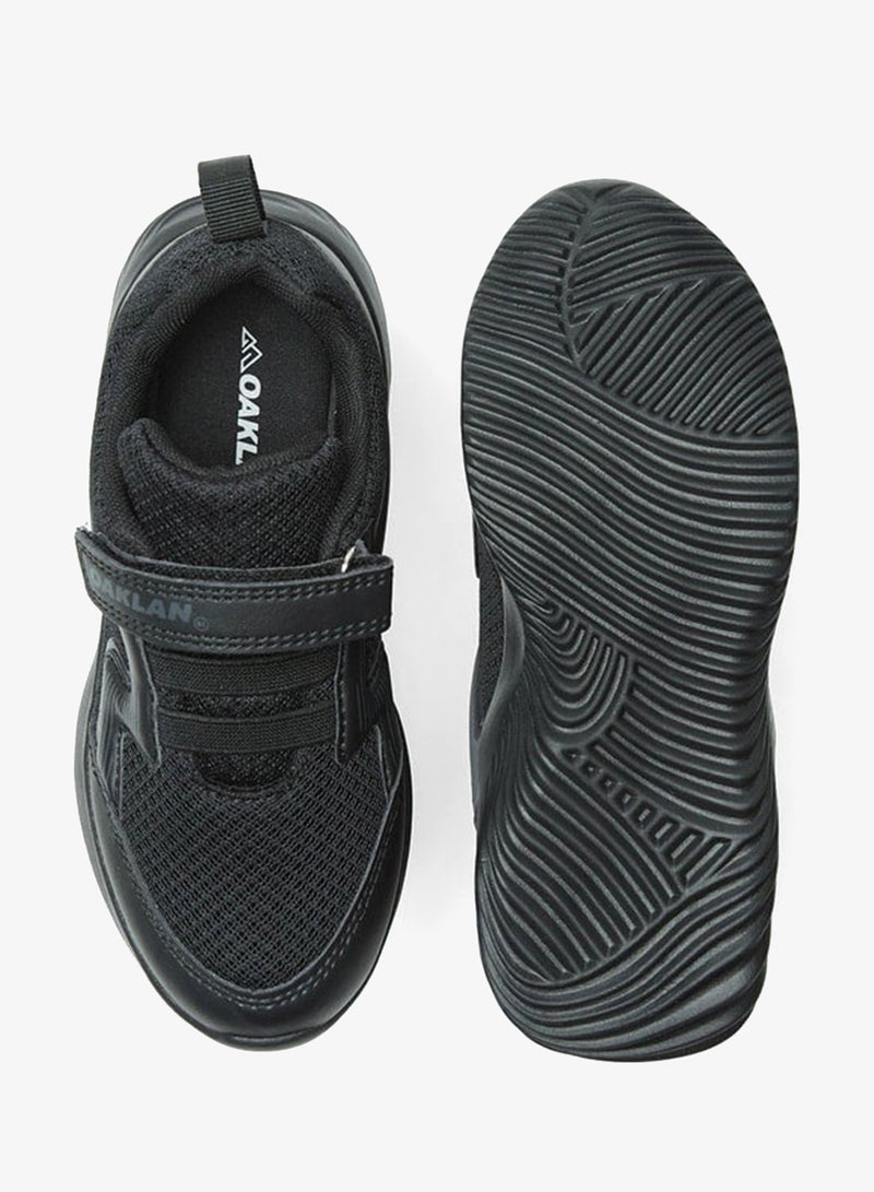 OAKLAN Textured Sneakers with Hook and Loop Closure - Image 4