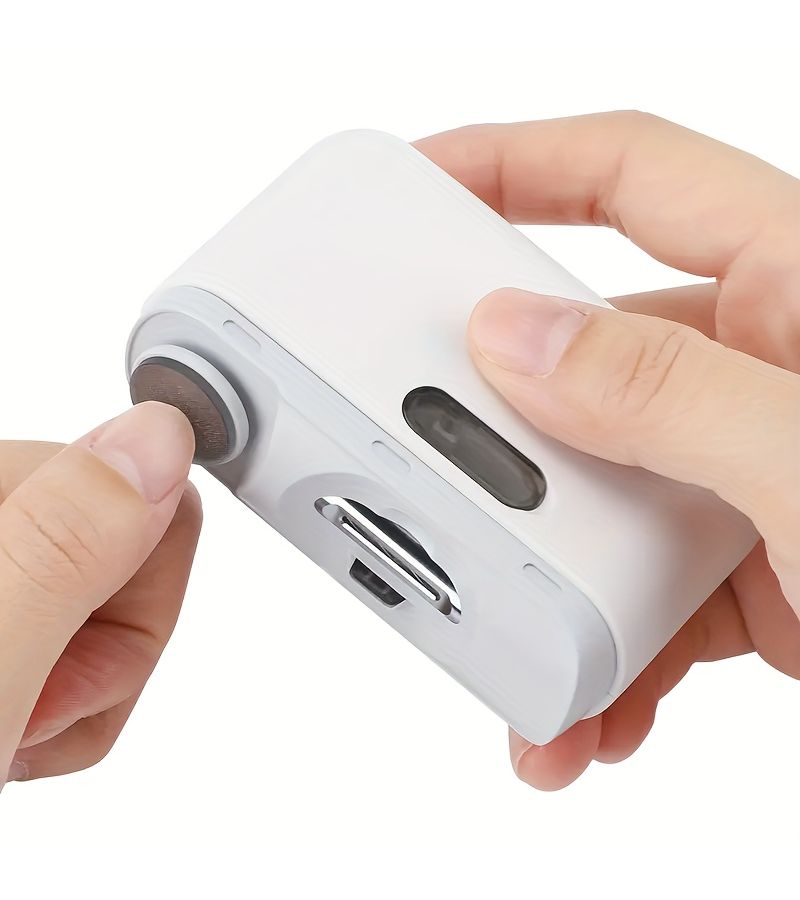 2 في 1 قصافة أظافر كهربائية ذكية قابلة لإعادة الشحن عبر USB علبة واحدة - Image 2