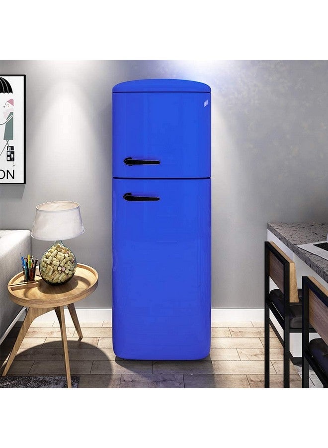 WISDOM 24 X 60 Blue Wallpaper Peel And Stick Wallpaper Blue Contact Paper Temporary Wallpaper Self Adhesive Contact Paper Decorative Wallpaper Vinyl Rolls For Wall Furniture - Image 4