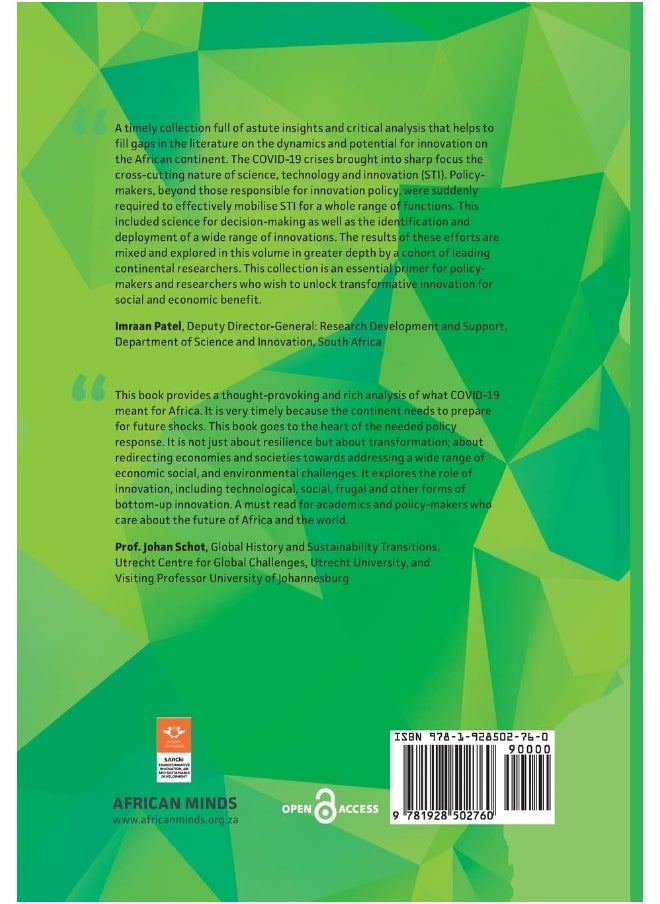 Transformative Innovation in Times of Change: Lessons for Africa from the 2020 Global Pandemic  - Image 1